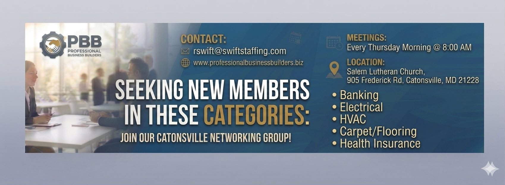 Seeking new members